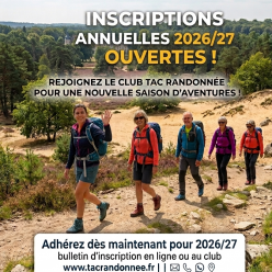 Adhésion 2026/2027 ouvertes -